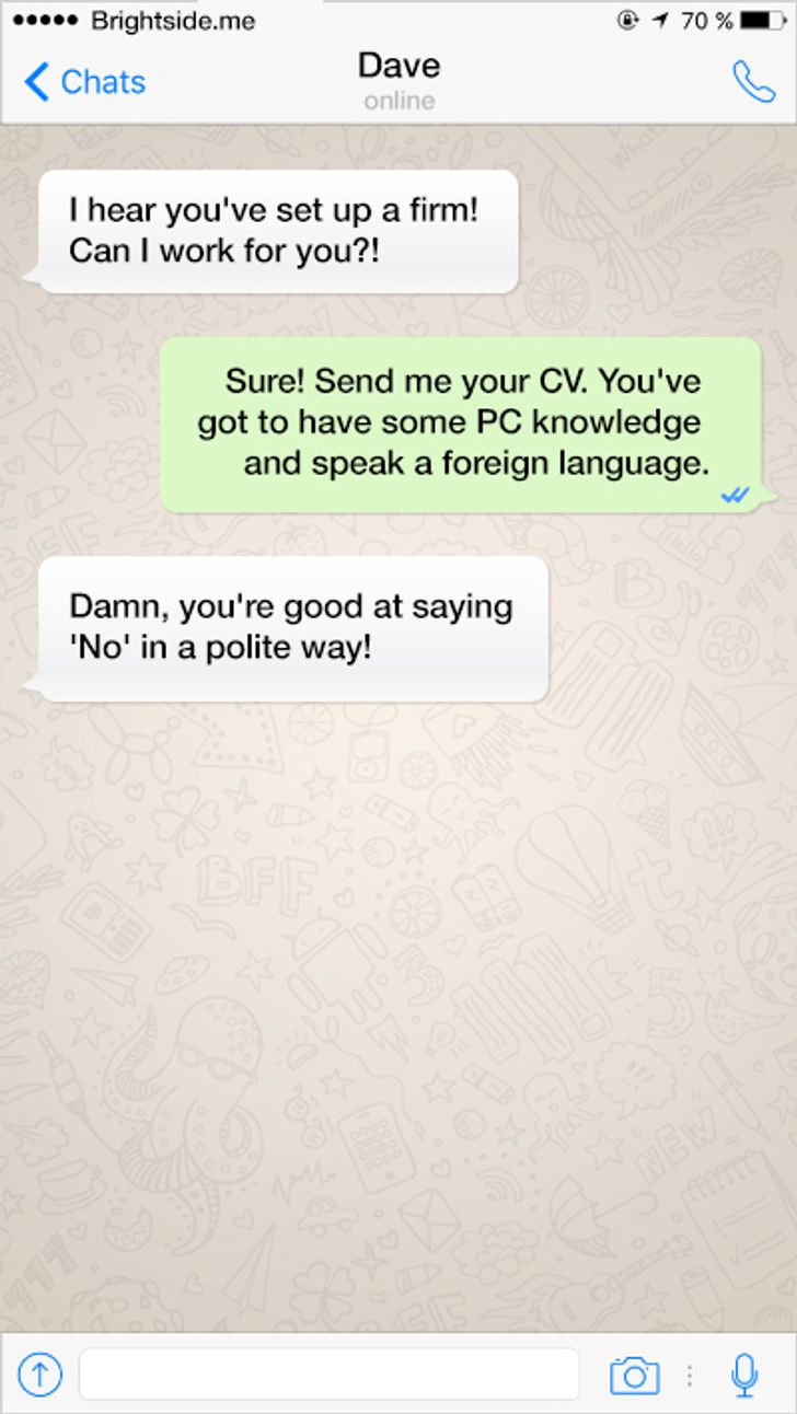 14 text messages that sparkle with office humor