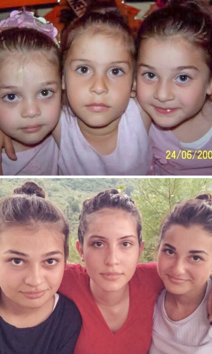 15 People Who Flawlessly Recreated Their Old Photos