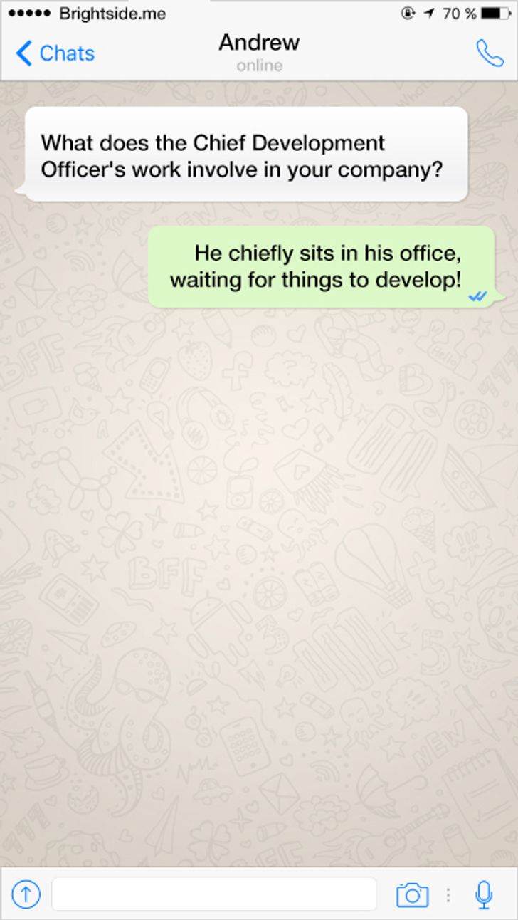 14 text messages that sparkle with office humor