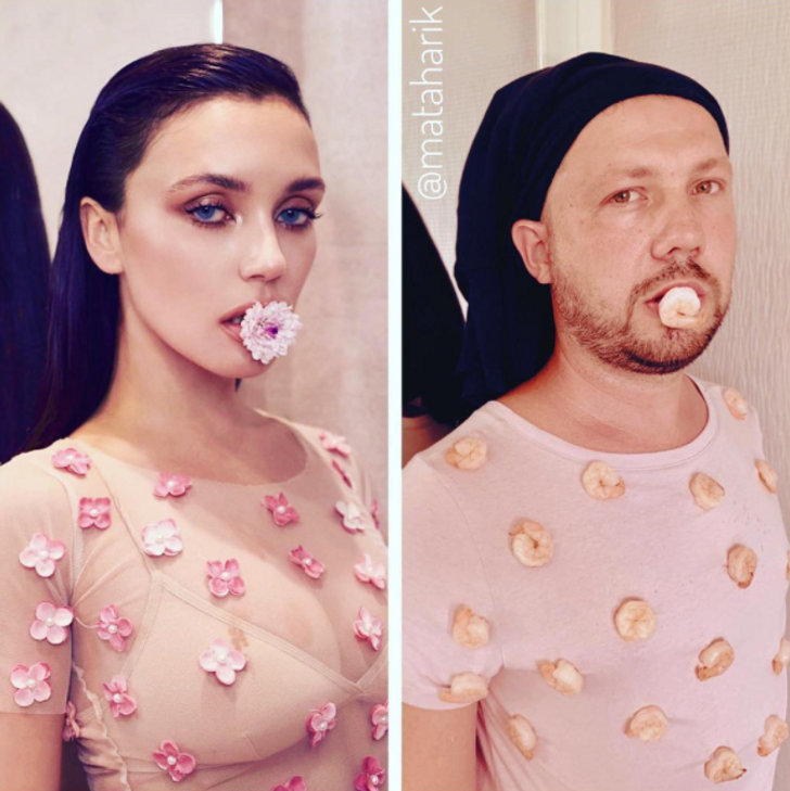 A Blogger Makes Parodies Out of Celebrity Photos, and We Can’t Stop Scrolling