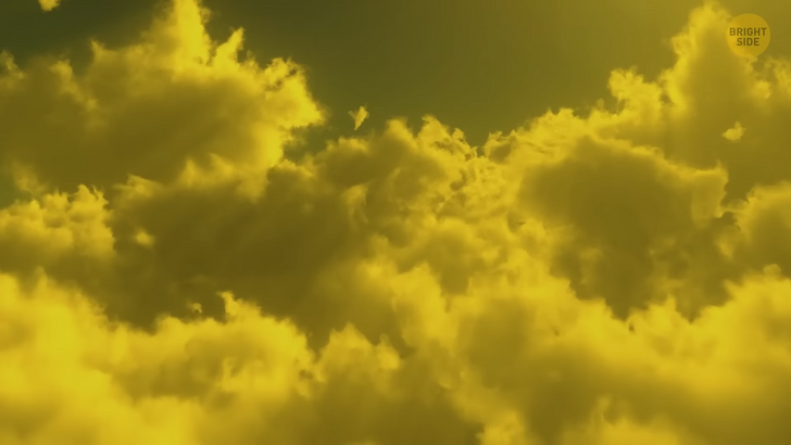 Yellow Sky During Sunset
