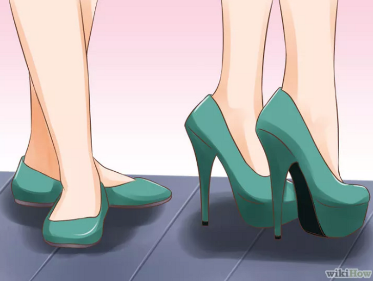 ten inch heels