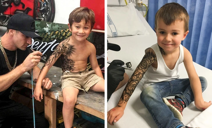 How the tattoo journey for kids started.